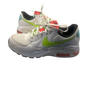 Nike Women's Air Max - White, Lime, and Teal Accents